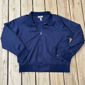 Caribbean Joe Men's Jacket Casual Blue Collared‎ Coat Size XXL